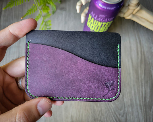 Brighton minimalist wallet | Spooky purple