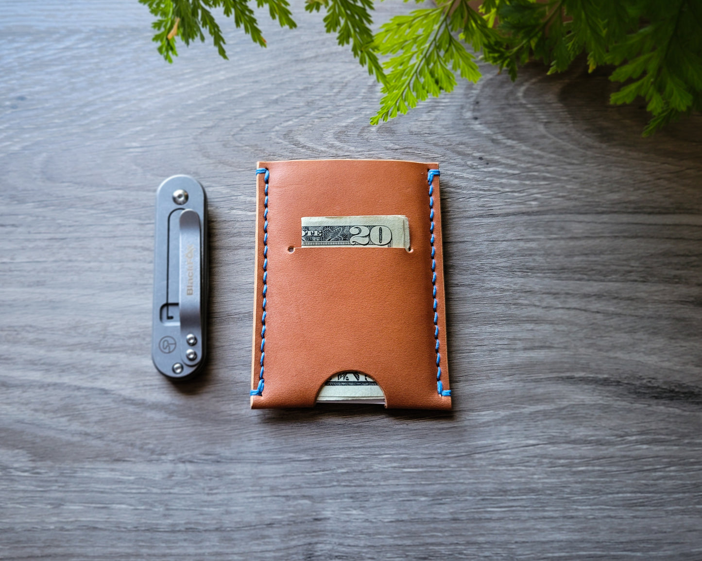 Cutler ultralight wallet | Saddle Tan