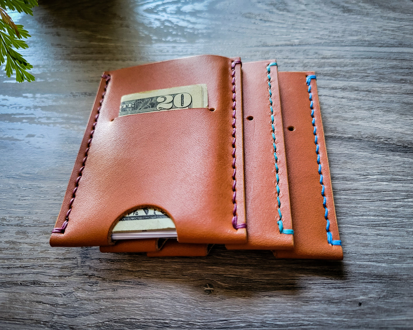 Cutler ultralight wallet | Saddle Tan