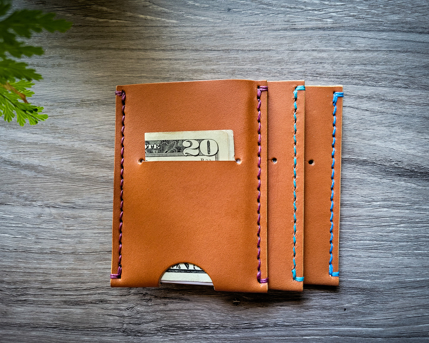 Cutler ultralight wallet | Saddle Tan