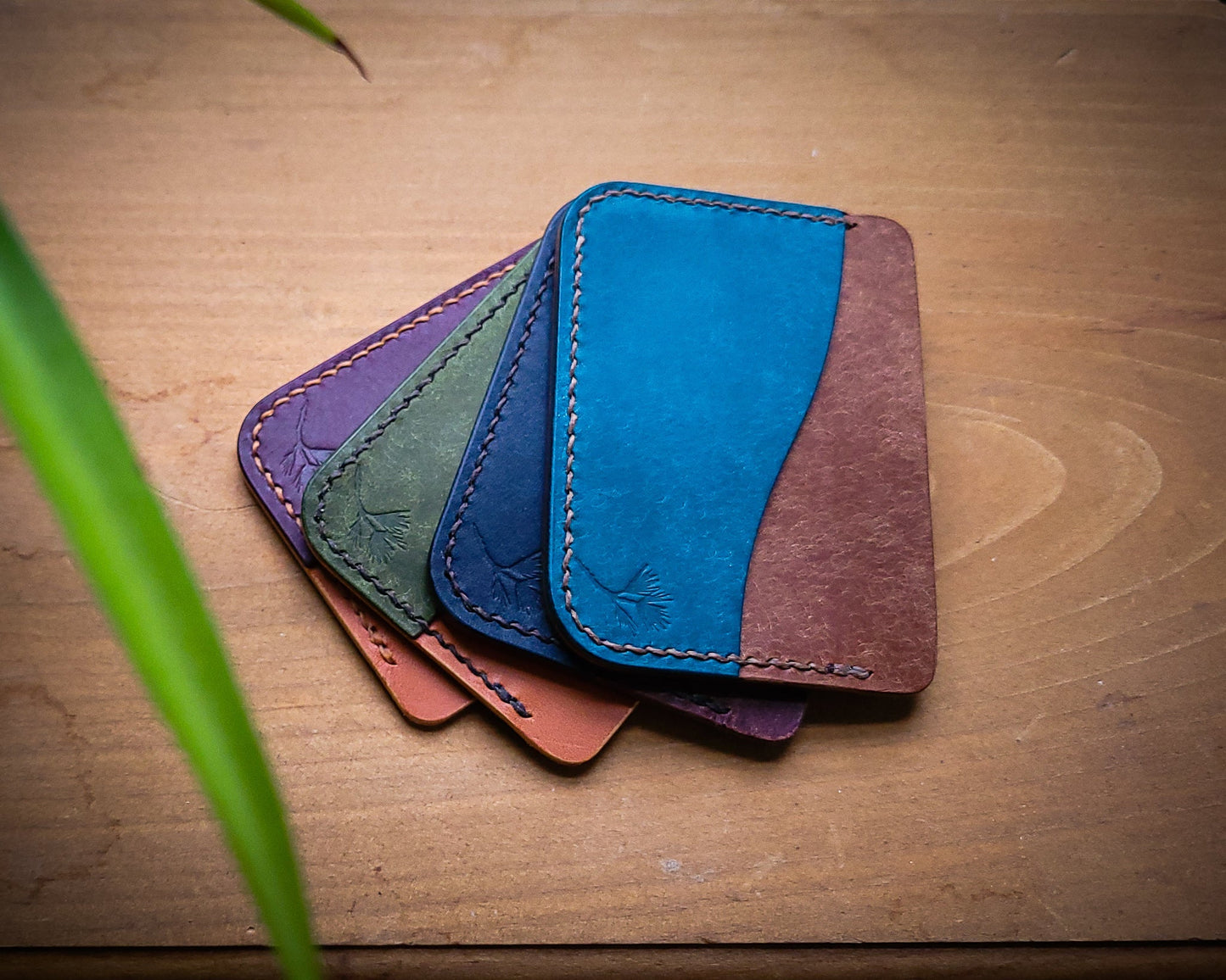 Custom Brighton minimalist wallet